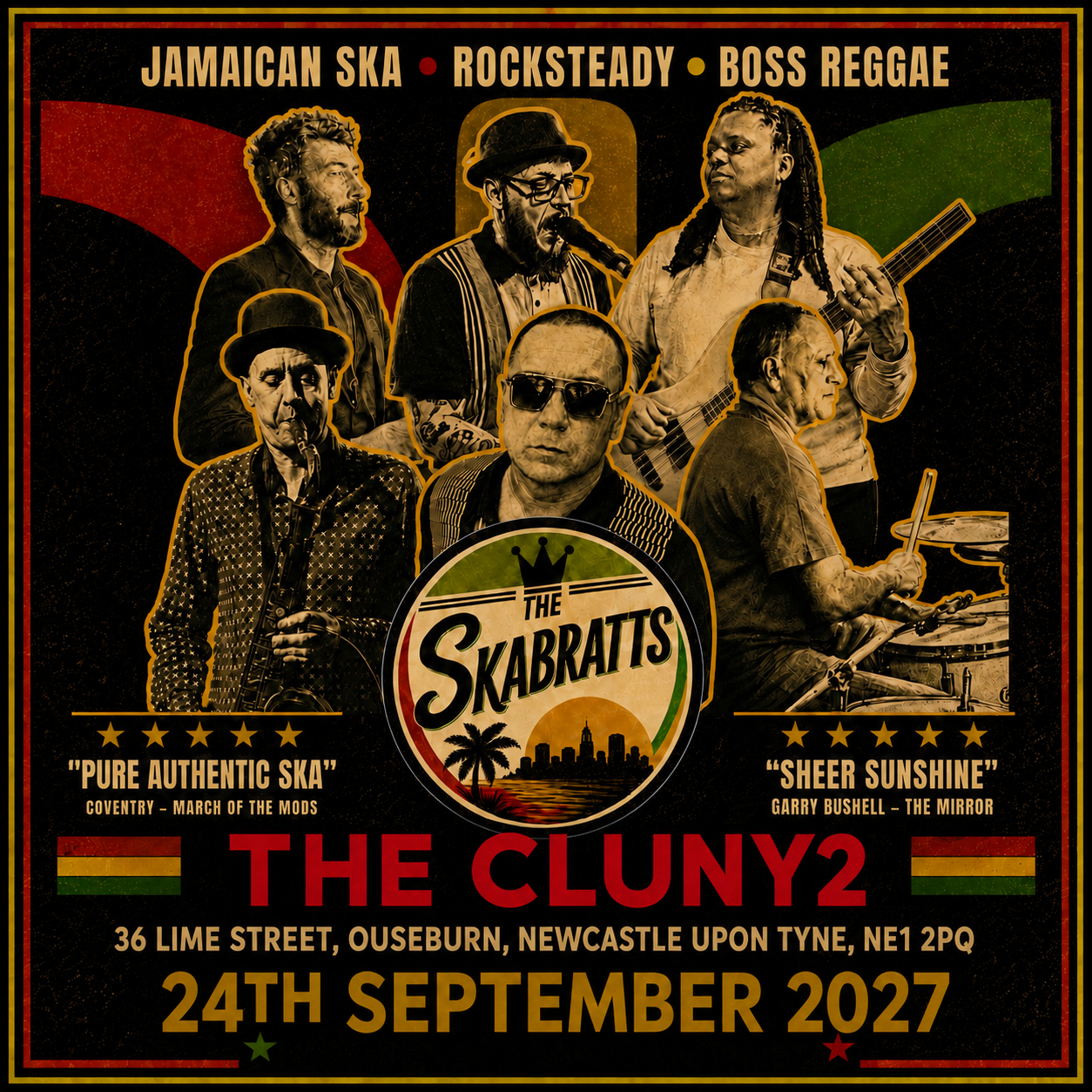 The Skabratts - Newcastle, General Admission