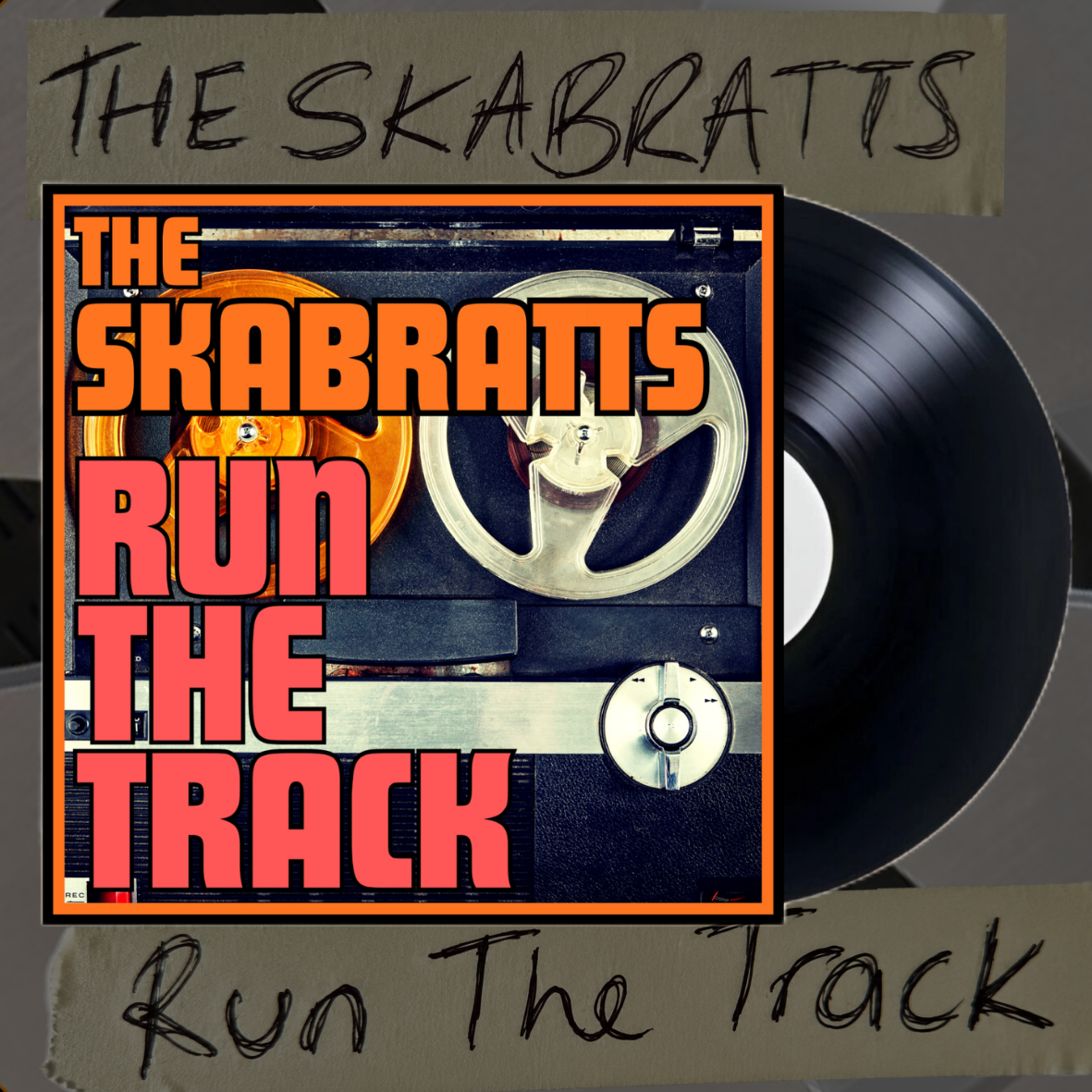 The Skabratts - Run The Track, Vinyl LP