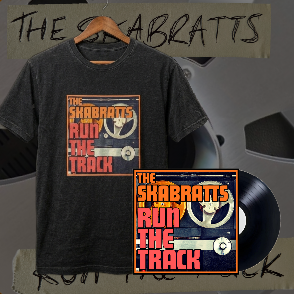 Run the Track T-shirt & Vinyl LP Combo