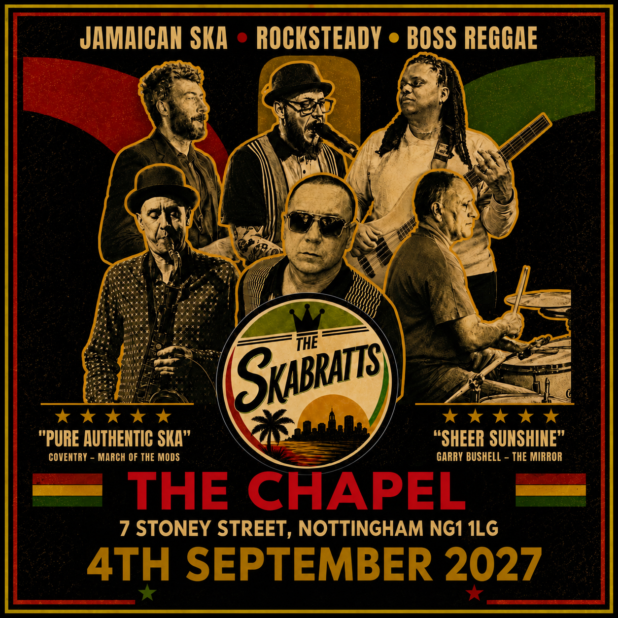 The Skabratts- Nottingham, General Admission