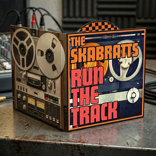The Skabratts - Run The Track Album Signed CD