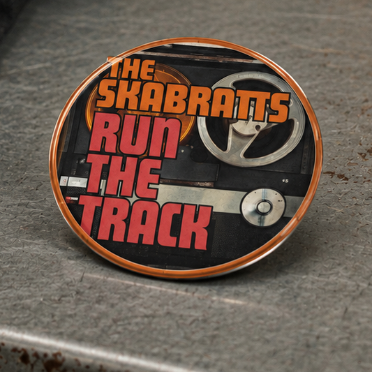 Run the track pin badge